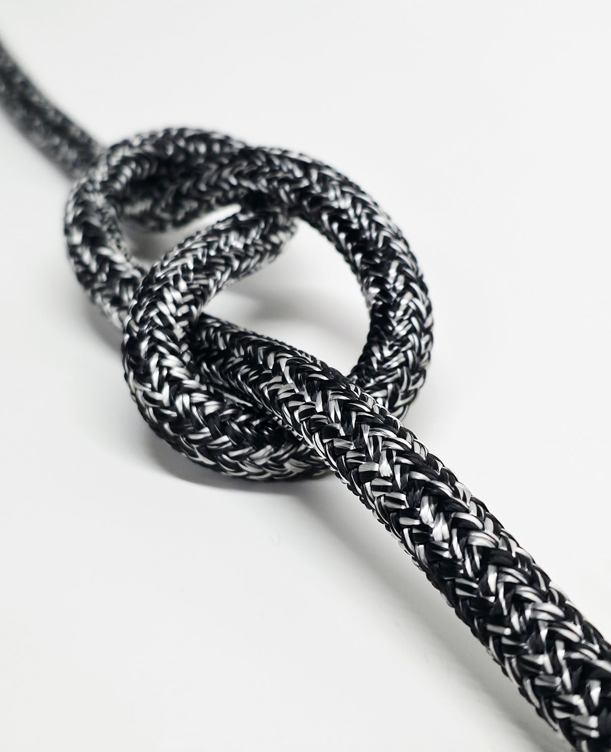 12mm 14mm HMPE Rope Dyneema Equivalent Mottled Black