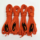 Guy Ropes 3mm 4m Guy Lines Tent Camping Cords Heavy Duty Pack of 4