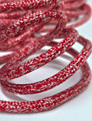 8mm 10mm HMPE Rope Dyneema Equivalent Mottled Red
