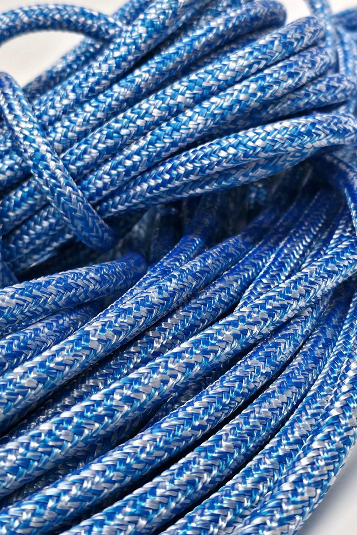 8mm 10mm HMPE Rope Dyneema Equivalent Mottled Blue