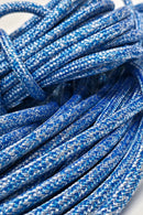 8mm 10mm Spliced HMPE Rope Dyneema Equivalent Halyard, Rigging Rope Mottled Blue