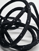 8mm HMPE Rope Dyneema Equivalent Black With Grey