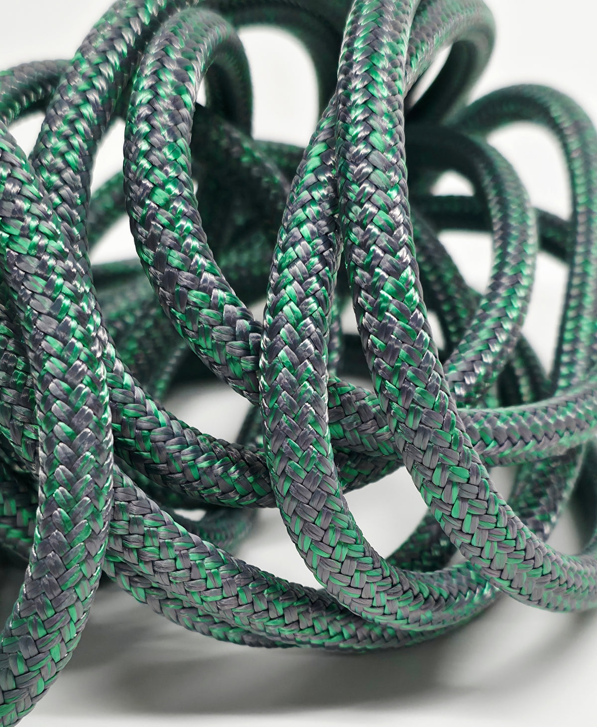Spliced Dyneema Racing SK78 Braid on Braid Halyard Rigging Rope 8mm Mottled Grey
