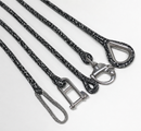 12mm 14mm Spliced HMPE Rope Dyneema Equivalent Halyard, Rigging Rope Mottled Black
