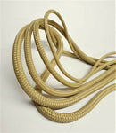 Beige Natural Looking Polyester Braid on Braid Marine Rope