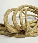 Beige Natural Looking Polyester Braid on Braid Marine Rope