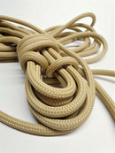 Beige Natural Looking Polyester Braid on Braid Marine Rope