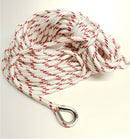 Polyester Braid on Braid Stainless Thimble Spliced Rope