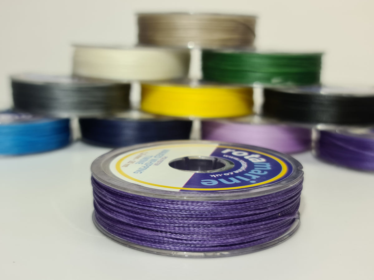 Waxed Polyester Whipping Twine – 1mm & 1.2mm | 25m & 35m Spools | Marine, Fishing & Craft Cord
