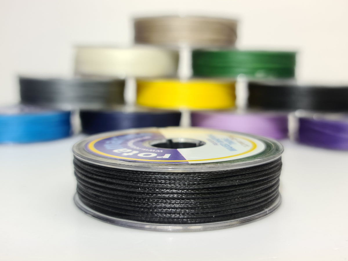 Waxed Polyester Whipping Twine – 1mm & 1.2mm | 25m & 35m Spools | Marine, Fishing & Craft Cord