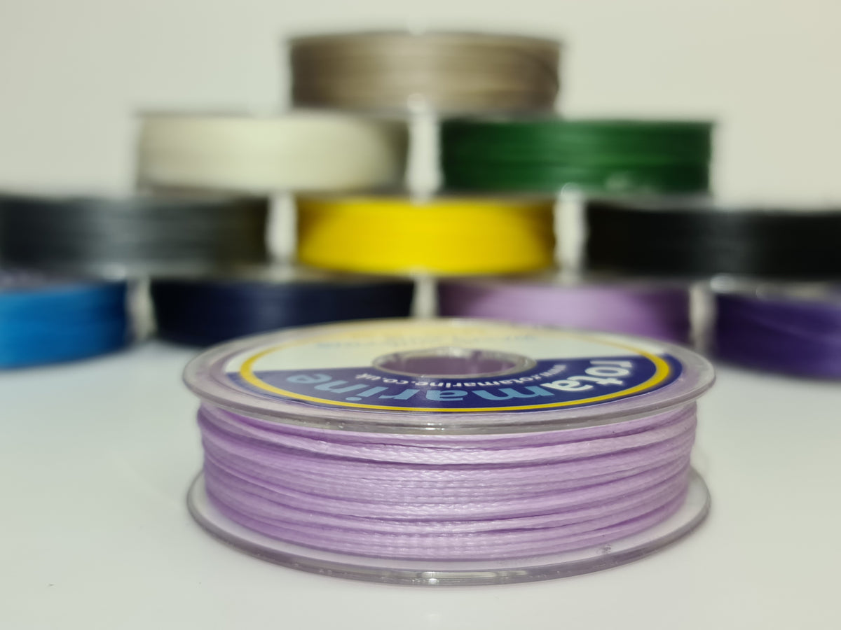 Waxed Polyester Whipping Twine – 1mm & 1.2mm | 25m & 35m Spools | Marine, Fishing & Craft Cord