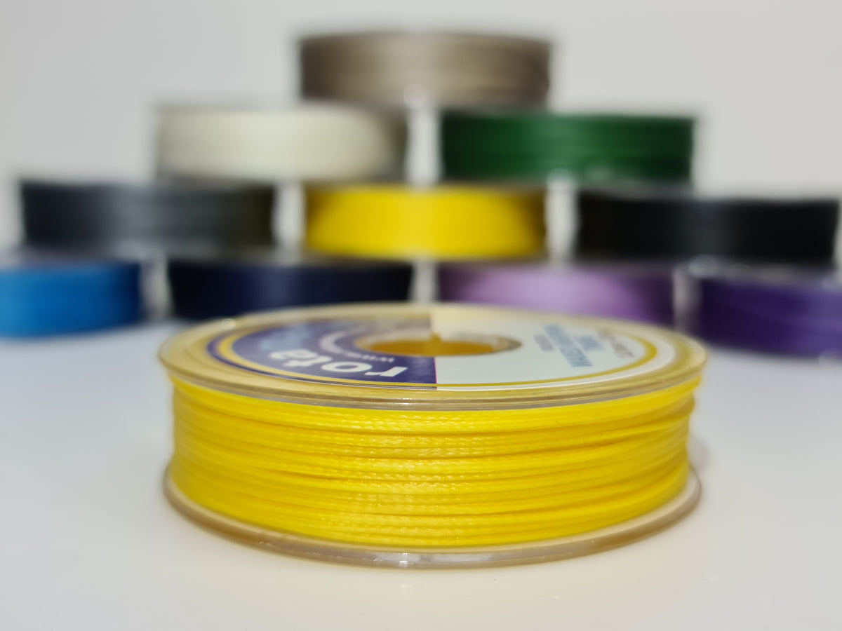 Waxed Polyester Whipping Twine – 1mm & 1.2mm | 25m & 35m Spools | Marine, Fishing & Craft Cord