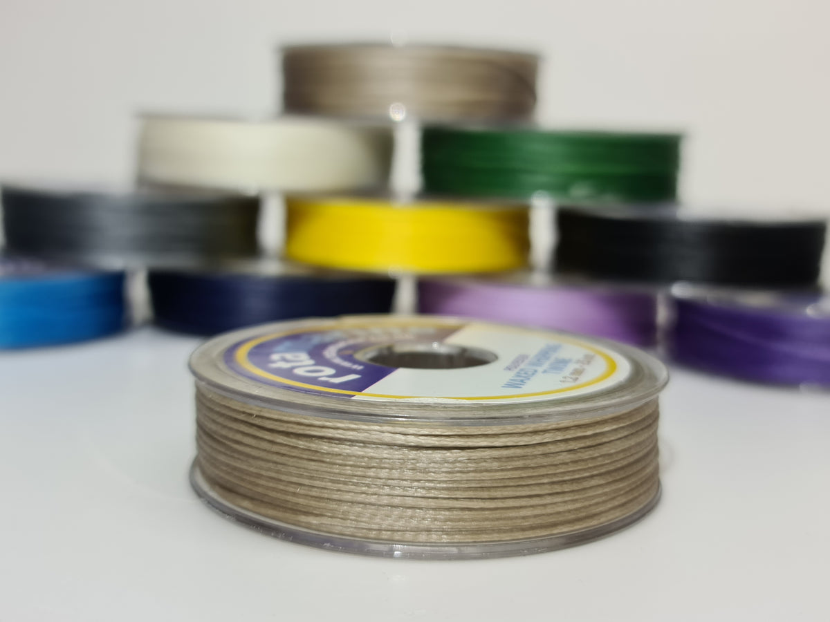 Waxed Polyester Whipping Twine – 1mm & 1.2mm | 25m & 35m Spools | Marine, Fishing & Craft Cord