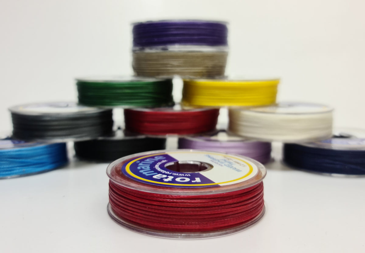 Waxed Polyester Whipping Twine – 1mm & 1.2mm | 25m & 35m Spools | Marine, Fishing & Craft Cord
