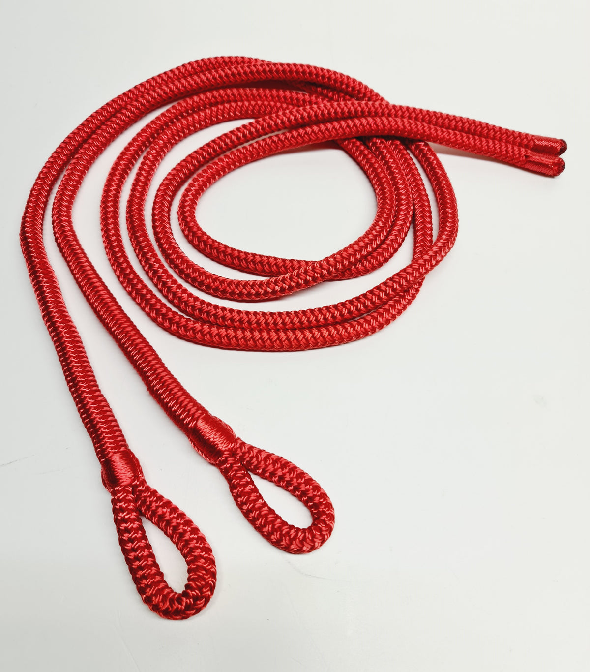 10mm Polyester Braid on Braid Fender Lines – Boat Fender Ropes | 1.5m & 2.5m | Navy, Black, Red & White