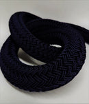 Navy and Black Polyester Braid on Braid Superyacht Dock Lines, mooring Lines