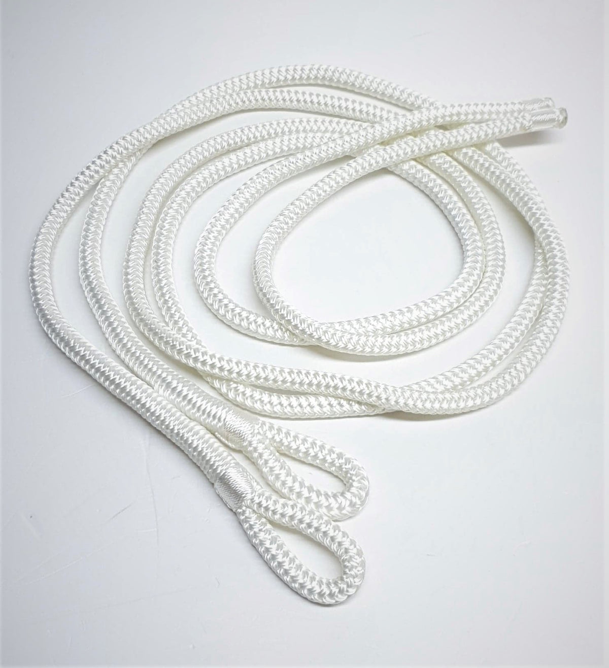 10mm Polyester Braid on Braid Fender Lines – Boat Fender Ropes | 1.5m & 2.5m | Navy, Black, Red & White