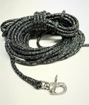 Polyester Braid on Braid Pre Stretched Halyard Snap Shackle Spliced Rope