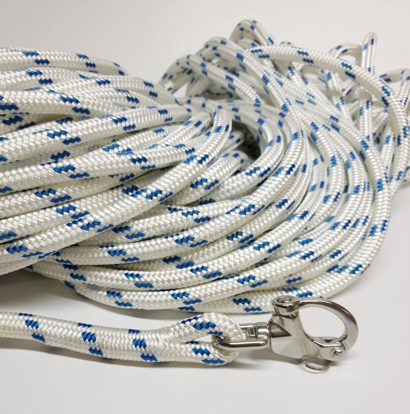 Polyester Braid on Braid Snap Shackle Spliced Rope