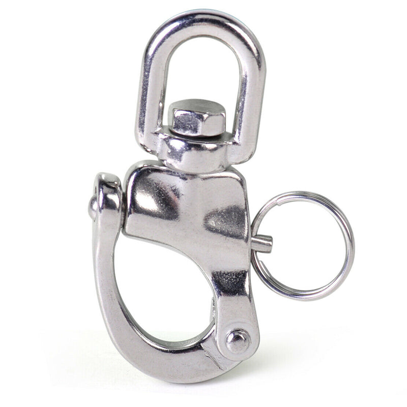 Stainless Steel 87mm Swivel Snap Shackle